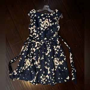 Closet London butterfly skater dress